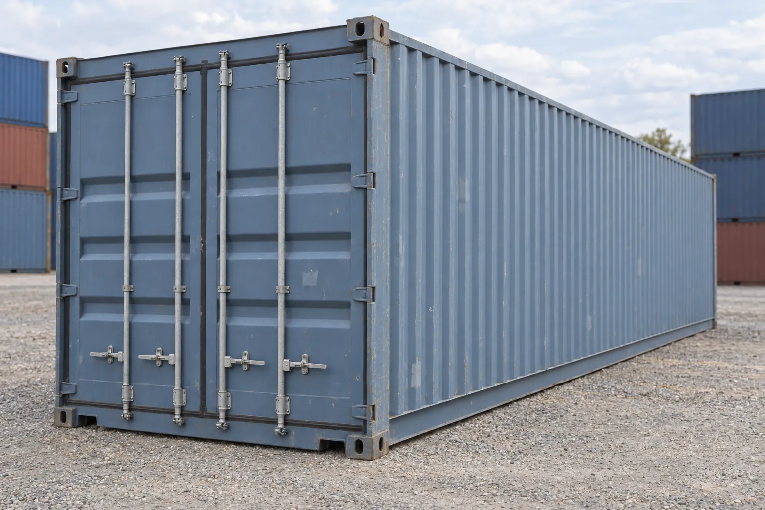 40’lık Dry, ikinci el Cargo Worthy — örnek görsel