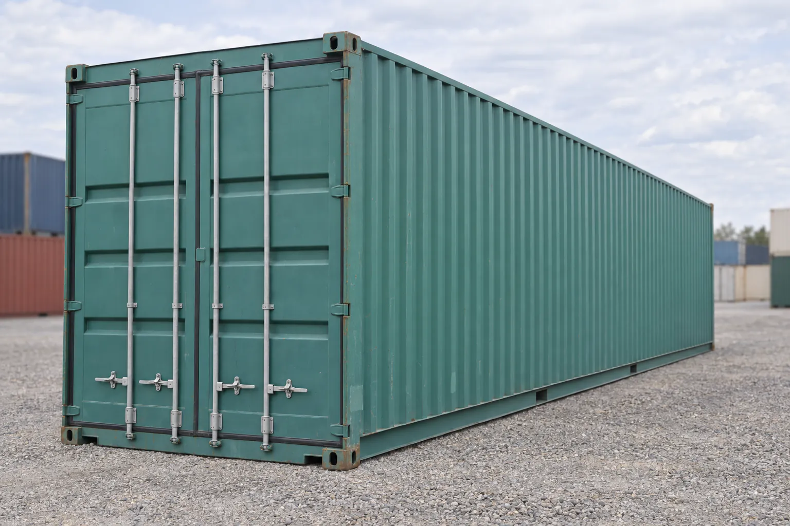 40’lık High Cube, ikinci el Cargo Worthy — örnek görsel